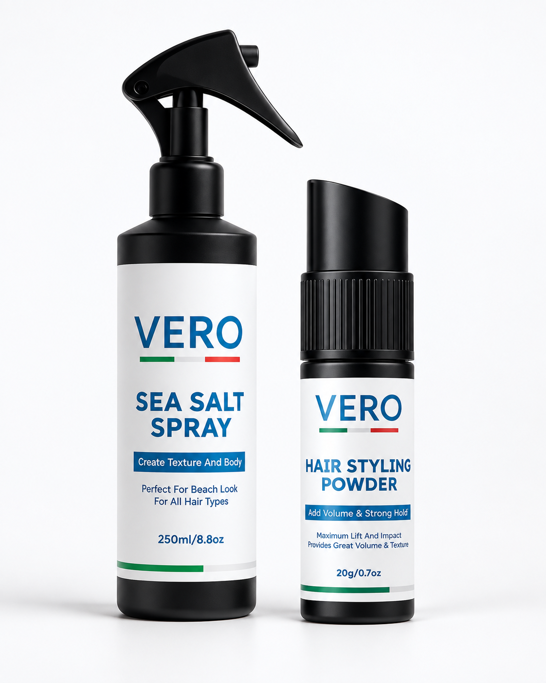 VERO Texture & Volume Bundle - Sea Salt Spray and Hair Styling Powder
